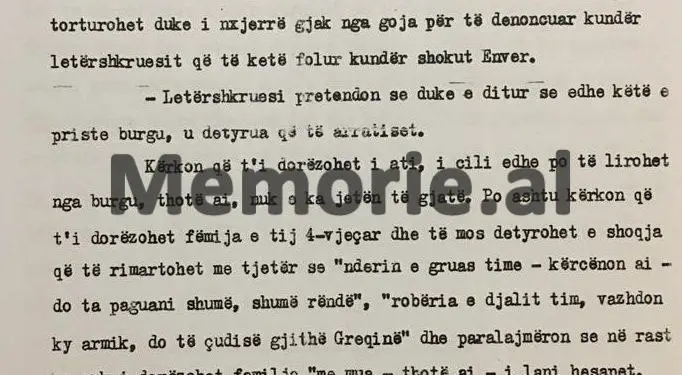 Letra kërcënuese për Enverin: “Mos ma mbani babanë në burg dhe djalin peng, do kryej veprime çnjerëzore, do çuditet Greqia dhe…”/ Historia e minoritarit që u arratis në ’82-in