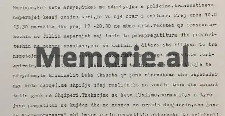 Raporti për Enverin: “Fjalimi i kryeministrit Papandreu në Janinë, nxiti 6 mijë vetë te mitingu i Ilia Lekës, deputetë e ministra, që thërisnin, ‘Enver, Hitler’ dhe…”