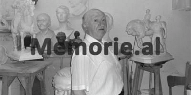 “I graduated with a gold medal at the Leningrad Academy, but in Tirana I pasted broken pots and a worker in production, as my Russian wife…”  Testimony of the master of sculpture