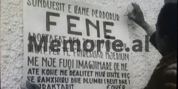 “Në Finiq, sekretari partisë dhe kryetari kooperativës, vanë të hiqnin ikonat e kishës, por u mblodhën 40 gra dhe i rrahën e i…”/ Fjala e Enverit në Byro