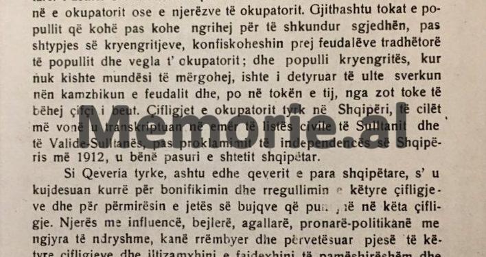 Reforma Agrare e qeverisë së Enver Hoxhës në 46-ën e bërë nga specialistët/ Dokumentet e panjohura jugosllavë, që i’a mori tokat pronarëve