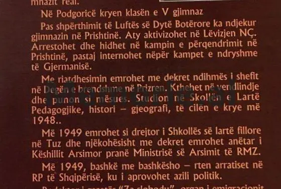“Vëlla im në Shqipëri punoi si gazetar në “Za Slobodu”, kurse e shoqja në Radio-Tirana, por i internuan pasi…”/ Historia e rrallë e familjes nga Mali i Zi