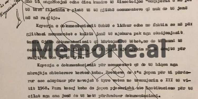 “Nga 1536 objekte kulti funksionale, 294 janë monumente kulture, por këto janë shumë dhe…”/ Relacioni i ministrit Deljana në ’67-ën