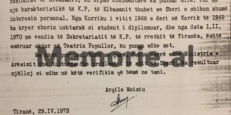 Hysni Kapo: “Në Teatër ka njerëz me lakra në kokë’,… Manush Myftiu: ‘Sherri Mita me baba të arratisur, drama e tij me frymë social-demokrate, prandaj’…”