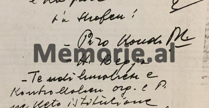 Hysni Kapo: “Në Teatër ka njerëz me lakra në kokë’,… Manush Myftiu: ‘Sherri Mita me baba të arratisur, drama e tij me frymë social-demokrate, prandaj’…”