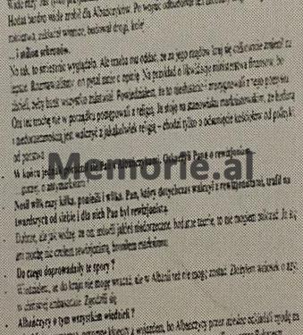 “Në Shqipëri erdha ilegalisht dhe sapo mbërrita më vizitoi Enveri me Ramizin, pas 12 viteve më larguan, sepse ata flisinin marrëzira dhe…”/ Intervista e ish-kryekomunistit polak