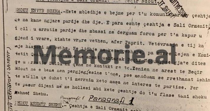 “Si e eliminoi Sigurimi xhaxhanë tim, Shefin e Kundërzbulimit të Kufirit Verior dhe alibia që përdori Kadri Hazbiu…”/Dëshmia e kolonelit, me vëllanë “agjent të CIA-s”