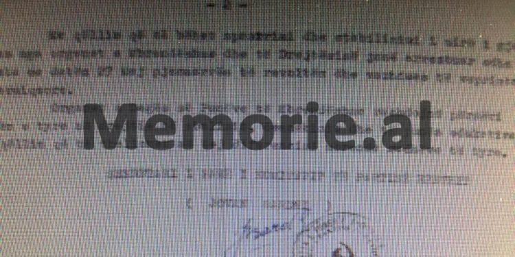 “Revolta e Spaçit, e nxitur nga CIA dhe Vatikani, policët tanë treguan heroizëm dhe….”./ Relacioni sekret për Hysni Kapon