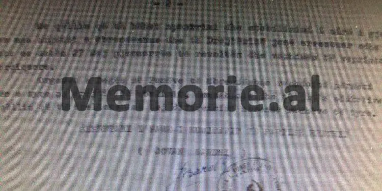 “Revolta e Spaçit, e nxitur nga CIA dhe Vatikani, policët tanë treguan heroizëm dhe….”./ Relacioni sekret për Hysni Kapon