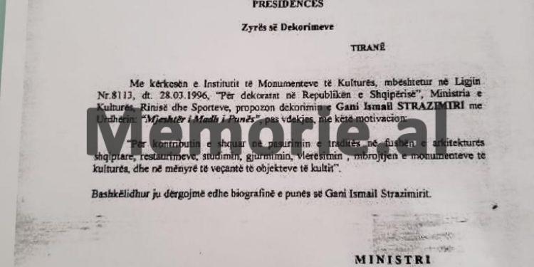 “Ja ‘manovrat’ që përdornim me shefin tonë, kreun e Institutit të Monumenteve, Strazimirin, për të shpëtuar ç’të mundnim nga…”/ Dëshmia e Aleksandër Meksit