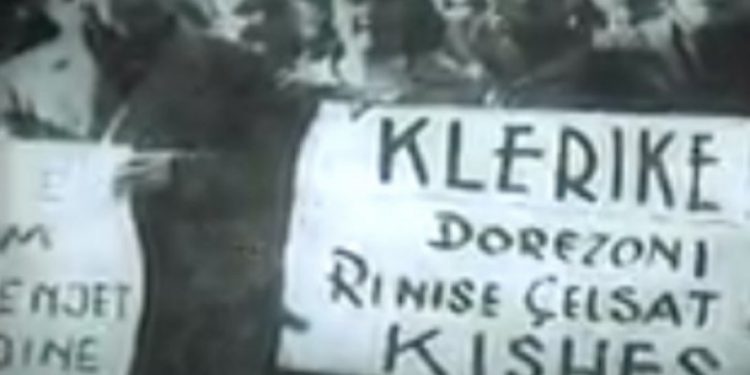 “Nga 1536 objekte kulti funksionale, 294 janë monumente kulture, por këto janë shumë dhe…”/ Relacioni i ministrit Deljana në ’67-ën