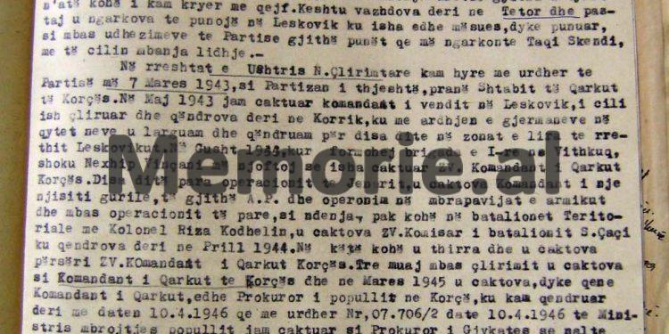 “Kam gjykuar dhe ekzekutuar kushëririn tim të dytë edhe dajën e gruas sime, e kam dënuar 10 vite si armik dhe…”/ Zbulohet autobiografia e “Gjeneralit xhelat”, të diktaturës