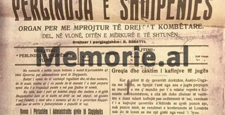 “Rusia duhet të uli kokën përpara vullnetit të Evropës, ashtu si bani edhe Serbia, pasi….”/ Kur “Përlindja e Shqipnisë”, polemizonte me “Temp” të Parisit