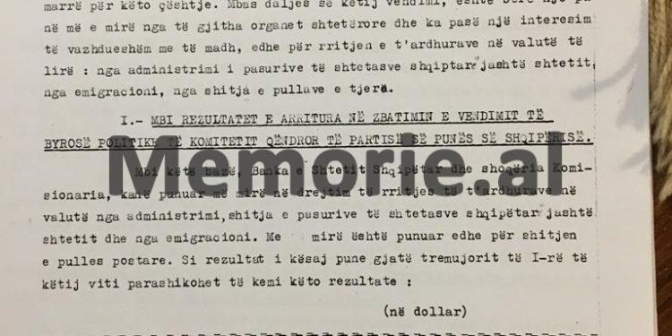 Letra e Haki Toskës për Enverin: “Në Greqi kemi 173 prona, tre prokura me vlerë 1.3 milion USD, i morëm dhe…”/ Dokumenti sekret i ’62-it për pasuritë e emigrantëve
