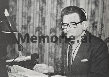 “My adventure from the internment camp in Llakatund, Vlora, on Melbourne Radio, where the State Security through the agent…”  Evidence of the fugitive