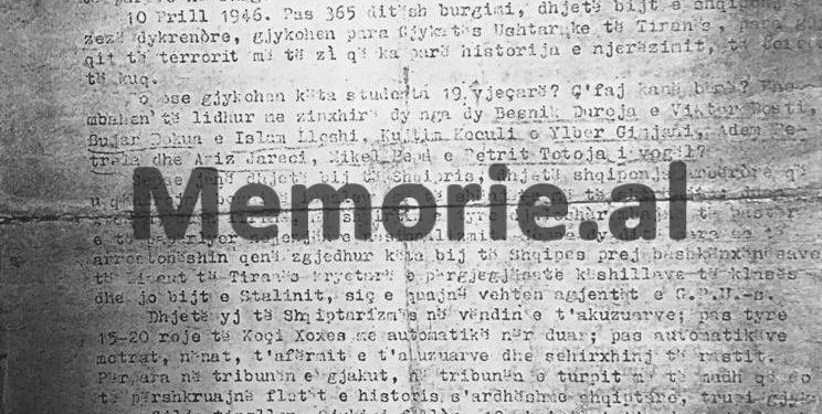 “Vëllai im ishte sekretar gjyqi, por u pushkatua se hodhi një trakt në Tiranë, ku denoncoi…” / Ngjarja tragjike ku Koci Xoxe i premtoi të ëmës se do i falej jeta