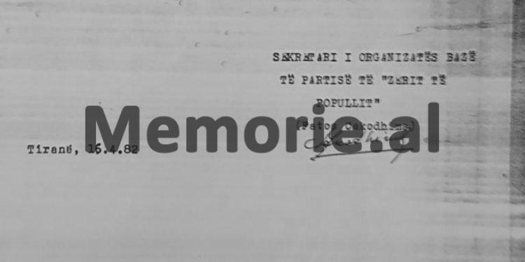 “Përse ti e pranove në shtëpi, djalin tënd dhe nusen e tij, vajzën e armikut, Feçor Shehu, pasi…”/ Kur “Zëri i Popullit”, në ’82-in “kryqëzonte” kryeredaktorin