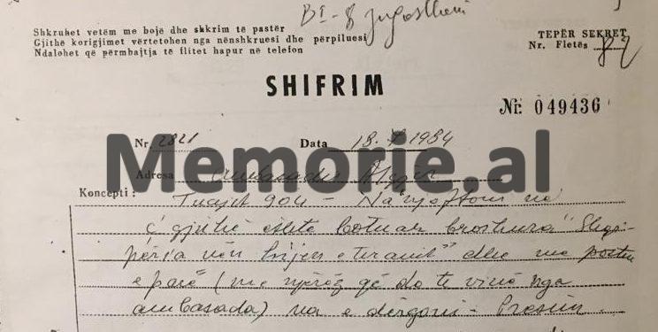 “Aspiratë maniake për madhështi, mosbesues, paranojak dhe…”,/ Zbulohet libri “Shqipëria nën hijen e një tirani”, për Enver Hoxhën që u dērgua në ‘84-ën në disa ambasada në Algjer