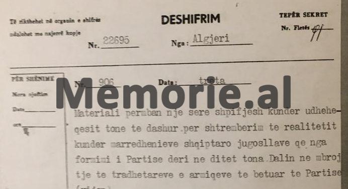 “Aspiratë maniake për madhështi, mosbesues, paranojak dhe…”,/ Zbulohet libri “Shqipëria nën hijen e një tirani”, për Enver Hoxhën që u dērgua në ‘84-ën në disa ambasada në Algjer