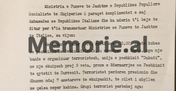 Si u ‘ri luajt’ në situata reale “Dueli i heshtur” në janarin e ’89-ës me anijen “Dukati”, që mbërriti në Brindisi me 7 pjesëtarë të ekuipazhit peng…?!