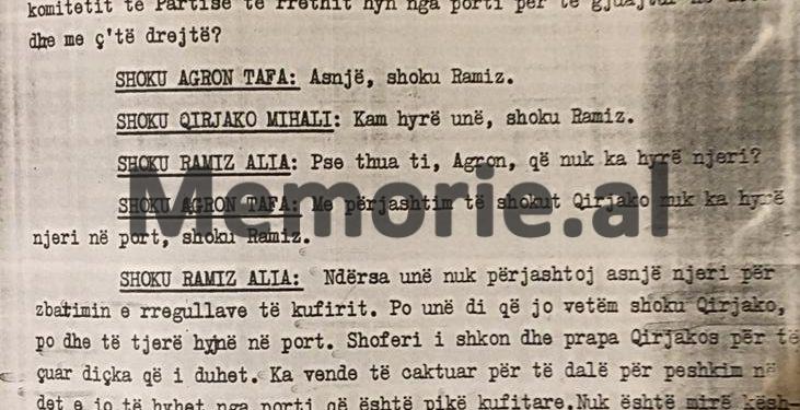 Rita Marko: “Ti nuk ke nxjerrë mësime nga arratisja e armikut Minella Andoni e bandës së tij që…”/ Debatet e acaruara në Byro për ngjarjen e “Dukati”-t në ’89-ën