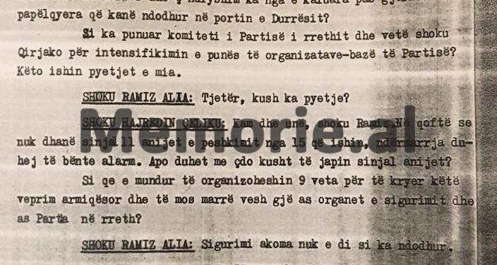 Rita Marko: “Ti nuk ke nxjerrë mësime nga arratisja e armikut Minella Andoni e bandës së tij që…”/ Debatet e acaruara në Byro për ngjarjen e “Dukati”-t në ’89-ën