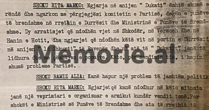 Debati i Ramizit në Byro me Drejtorin e Sigurimit: “Juve u erdhi në Rinas babai i Pal Mëlyshit, armik i betuar, pasi Hekuranin e …”/ Analiza e arratisjes së “Dukati”-t