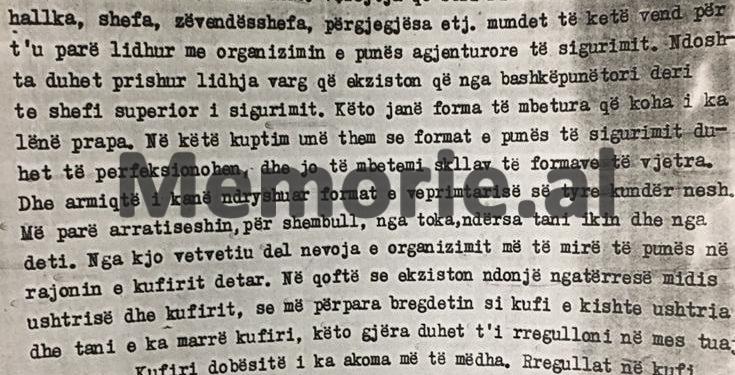 “Shoku Rita tha: të bëhet kujdes për jetën e Hekuranit, Qirjakos dhe Fotos që gjuajnë peshk në Bunë, se si zonë kufitare…”/ Diskutimi i Ramizi në Byro
