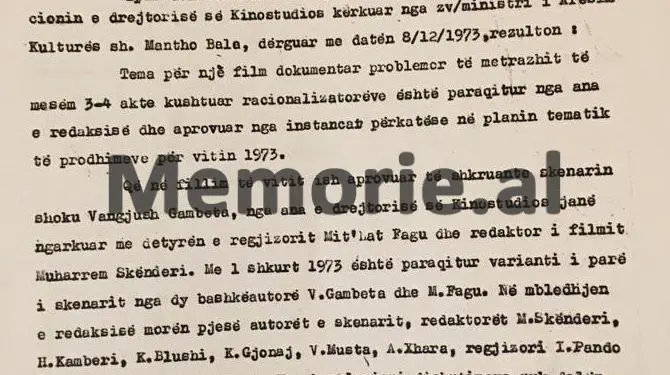 “Film reaksionar e armiqësor që diskrediton vijën e partisë dhe…”/ Ngjarja në Kinostudio që alarmoi udhëheqjen dhe kryqëzoi 12 kineastë në ’73-in