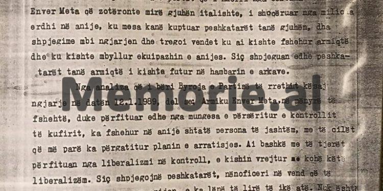 Arratisja e bujshme e ’89-s: “Dilni ju çuna shikoni Evropë me sy, në Brindisi do shohim televizor pa antenë dhe…”/ Raporti sekret për Ramiz Alinë