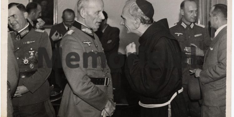 “Father Anton Harapi, who is being tried in this courtroom where it seems that every voice of the people has no place, is a pure Albanian…”  The defense is revealed in the “Regency Court” in ’46…