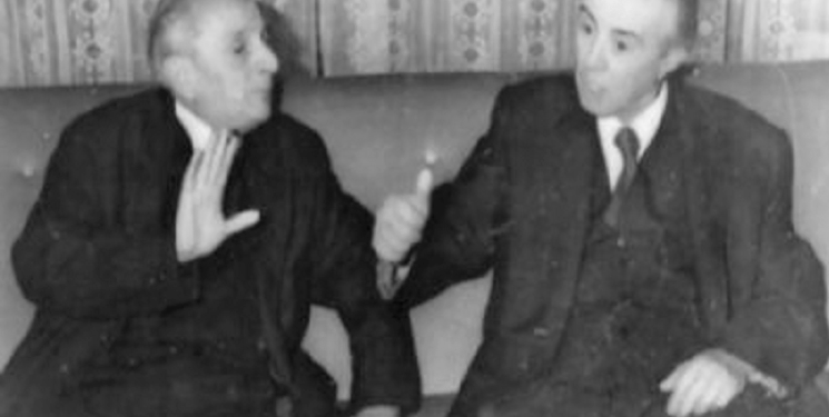 “After 30 years, I met Çabej, I gave him my hand even though he was not with us, but he did not commit crimes like Ernest Koliqi that…”  The writing of ’61 in “Shejzat”, where Enver accuses Koliqi