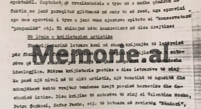 Letra për Ramiz Alinë: “Viktor Zhusti, Koço Kosta, Bashkim Ahmeti, Bekim Harxhi dhe Roland Çene  kanë…”/ Dosja sekrete e Komitetit Partisë Gjirokastrës