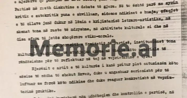 Letra për Ramiz Alinë: “Viktor Zhusti, Koço Kosta, Bashkim Ahmeti, Bekim Harxhi dhe Roland Çene  kanë…”/ Dosja sekrete e Komitetit Partisë Gjirokastrës