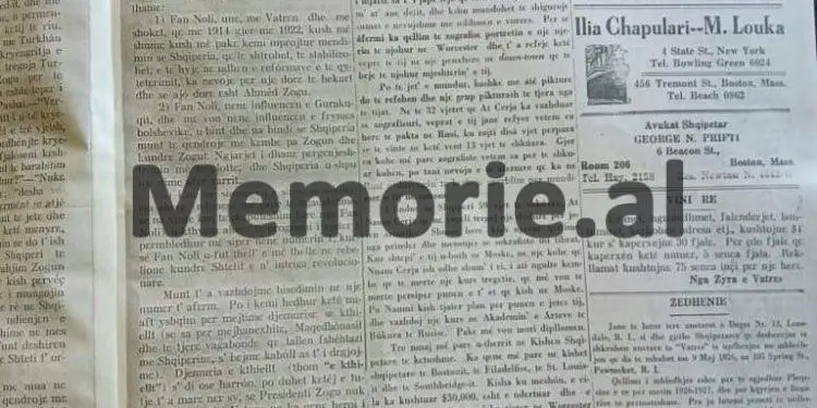 “Noli mëndje cekët e shpuri vendin buzë varrit, Zogu, fisnik e me karakter, fati e kish shënjuar për Shqipërinë…”/ Shkrimi i Konicës në ’26-ën te gazeta “Dielli”