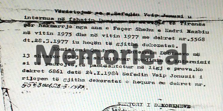 “Unë njeriu i Sigurimit që provoja ushqimin e Enverit e familjes së tij dhe dëshmova në gjyq ndaj Hazbiut e Feçorit, ku…”/ Dëshmia e rrallë e oficerit që tentoi vetvrasjen