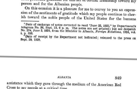 Pse njohja ndërkombëtare e Mbretërisë Shqiptare?