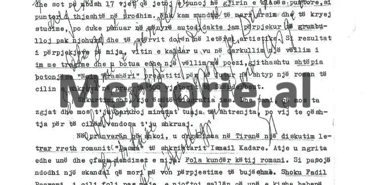“Pasi prita dy vjet, po detyrohem të arratisem nga Shqipëria, por ta dini se unë…”/ Letra që Bilal Xhaferi la në vijën e kufirit me Greqinë më 30 gusht 1969