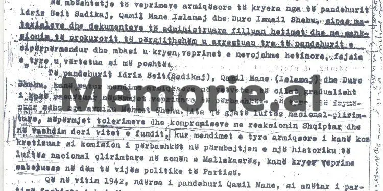 “Skic-programi socialdemokrat me platformën që armiku Mehmet Shehu do të….” / Zbulohet akt-akuza e Prokurorit Rrapi Mino në ‘83-in