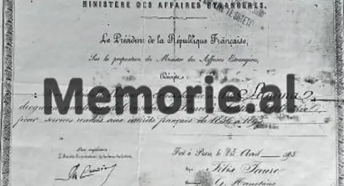 The unknown saga of the famous Shkodra family Çekaj, which was decorated with “Gold Medal” by the President of France, in 1895