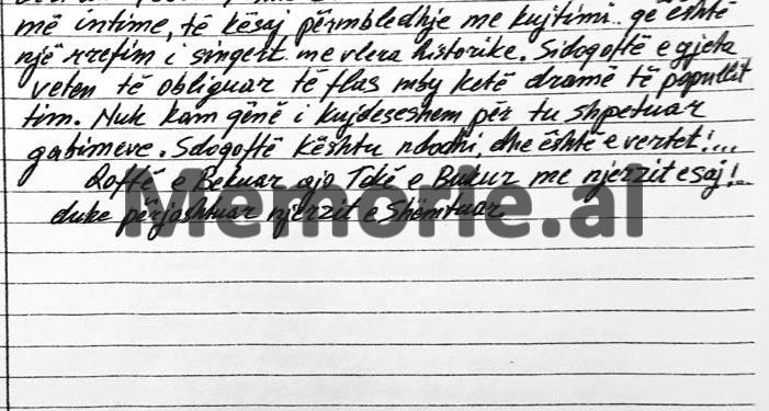 “Si dështuan përpjekjet e mia në Spaç, për t’a bindur të dënuarin nga Derviçani që mos t’i jepte fund jetës…”/ Dëshmia e rrallë nga SHBA-ve e të arratisurit në ’85-ën