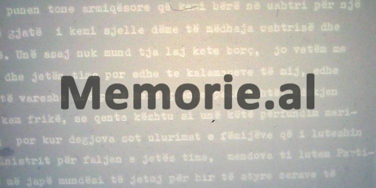 “Beqir Balluku ka punuar në fshehtësi dhe ai ka pikëpamje të tjera të rrezikshme, për të cilat unë e shoku Hito…”/ Letra e Petrit Dumes për Enverin
