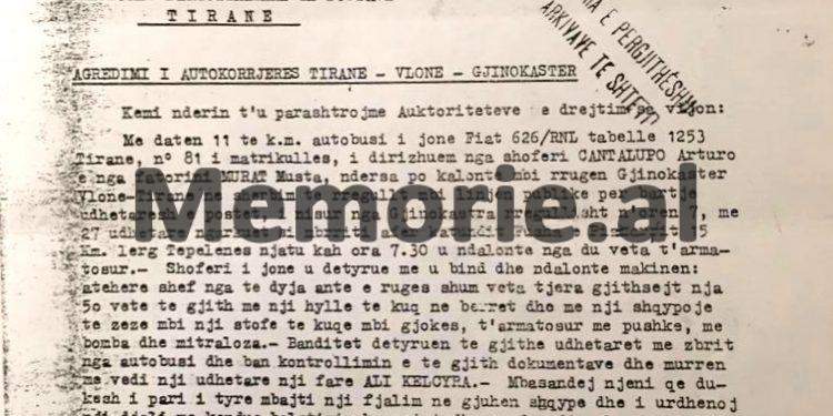Prefekti Beso Gega: “Popull patriot i Gjinokastrës, dje u grabit Ali Këlcyra, lulja e nacionalizmit shqiptar, nga një çetë komuniste…”/ Zbulohet dokumenti rezervat i vitit 1943