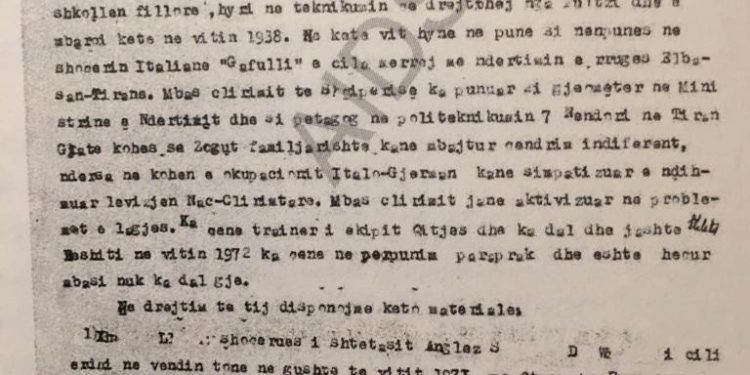 “Si më arrestuan në Burrel si ‘agjent i anglo-amerikanëve’ dhe më mbajtën 200 ditë në qelitë e nëndheshme ku…”/ Dëshmia e rrallë e ish-inxhinierit ushtarak
