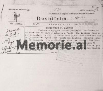 Secret document: When Enver asked France to extradite Abaz Kupi and hired lawyer Zhuvenel, the two witnesses from Tirana.…