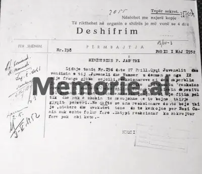 Secret document: When Enver asked France to extradite Abaz Kupi and hired lawyer Zhuvenel, the two witnesses from Tirana.…