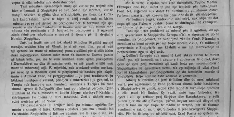 Fjala e Ismail Qemalit: “Durrsakët s’na kuptuan, na quajtën tradhtarë dhe prandaj e ngritëm flamurin këtu në Vlonë…”/ Takimi me parinë e Vlorës