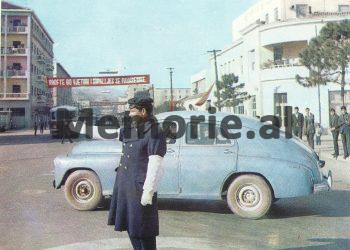 Traffic Police in Albania in the 70s