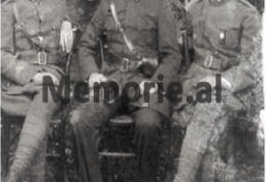 Unknown document / When the Kurbin patriot Gjin Pjetër Pervizi, by order of Dom Nikoll Kaçorri, on November 28, 1912, raised the flag in Milot of Kurbin