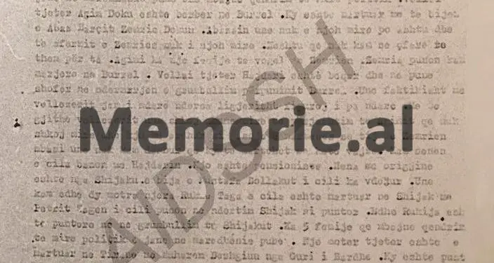 “Televizioni jugosllav dhe ai italian kanë programe argëtuese dhe muzikë të bukur, kurse ne….”/ Dosja që ‘fundosi’ teknikun e televizorëve të Burrelit në 1977-ën